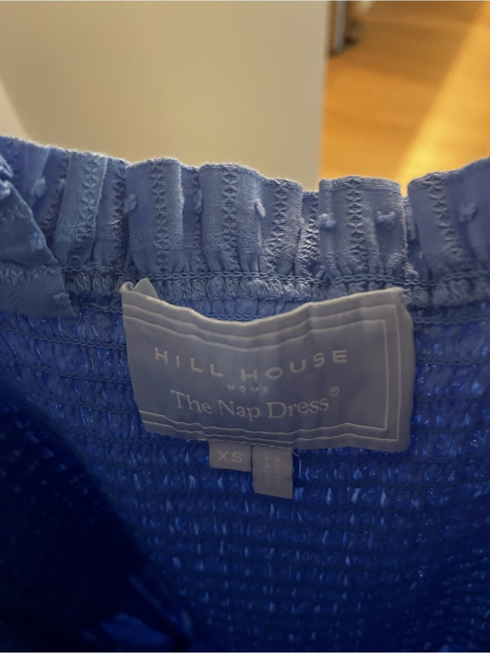 Hill House Blue Ruffle-Strap Tiered Maxi Dress - Picture 2 of 2